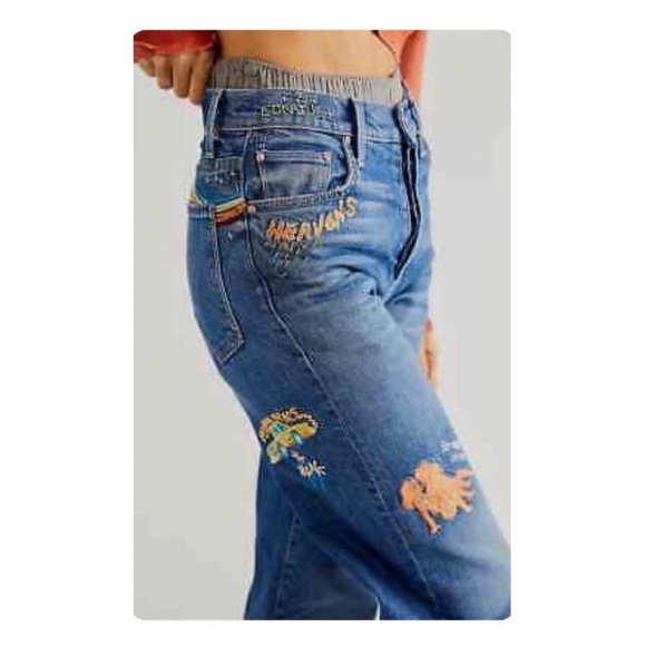 MOTHER Jeans The Rambler Sneak. - Picture 3 of 16